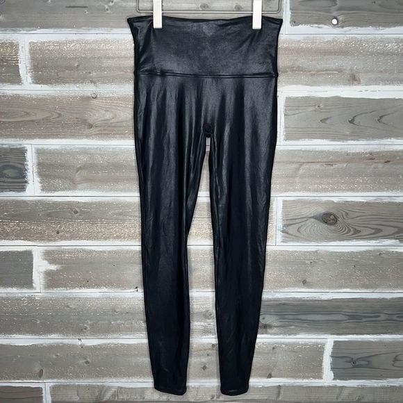 SPANX Faux Leather Leggings